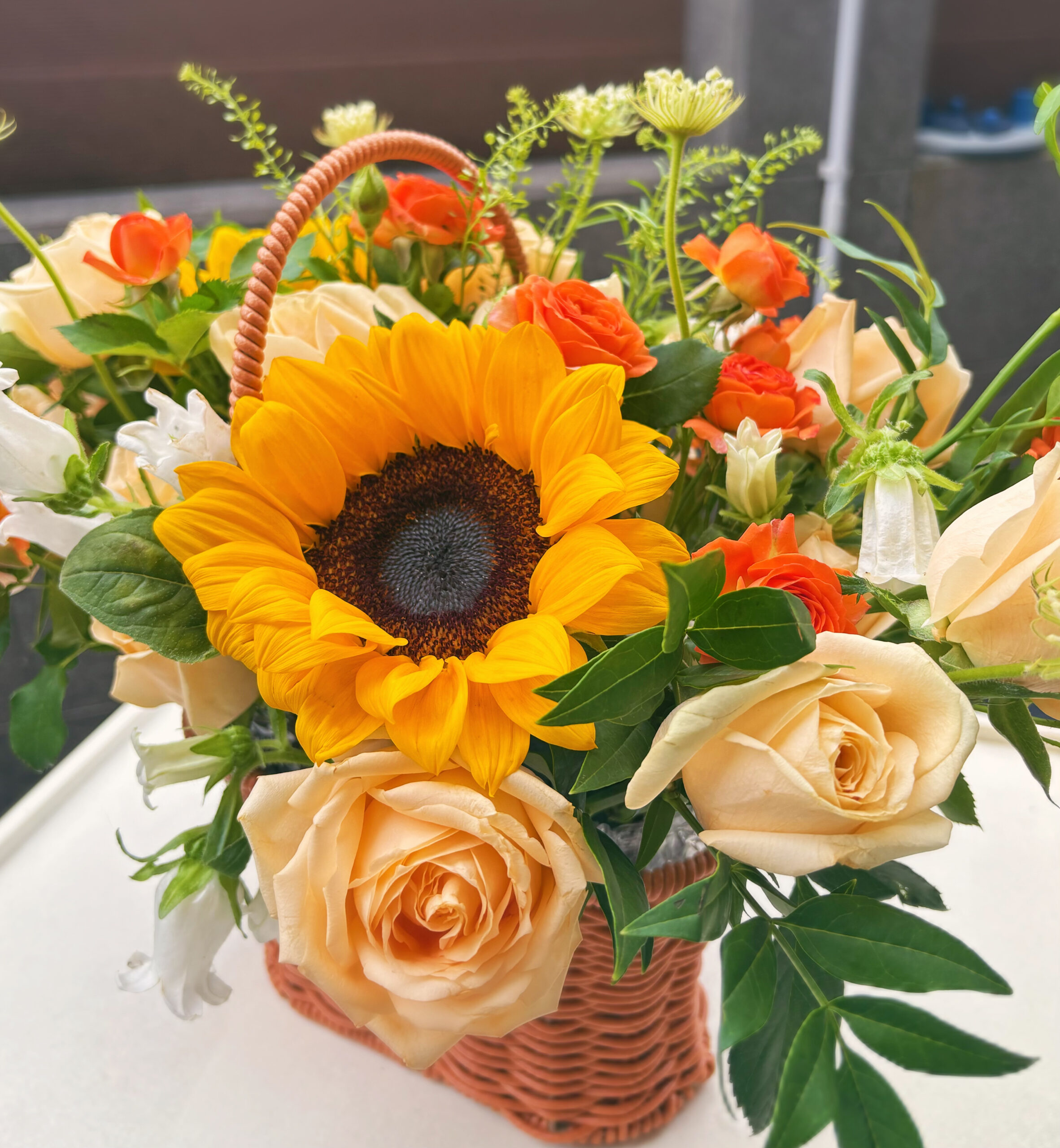 Sunflower Basket 3