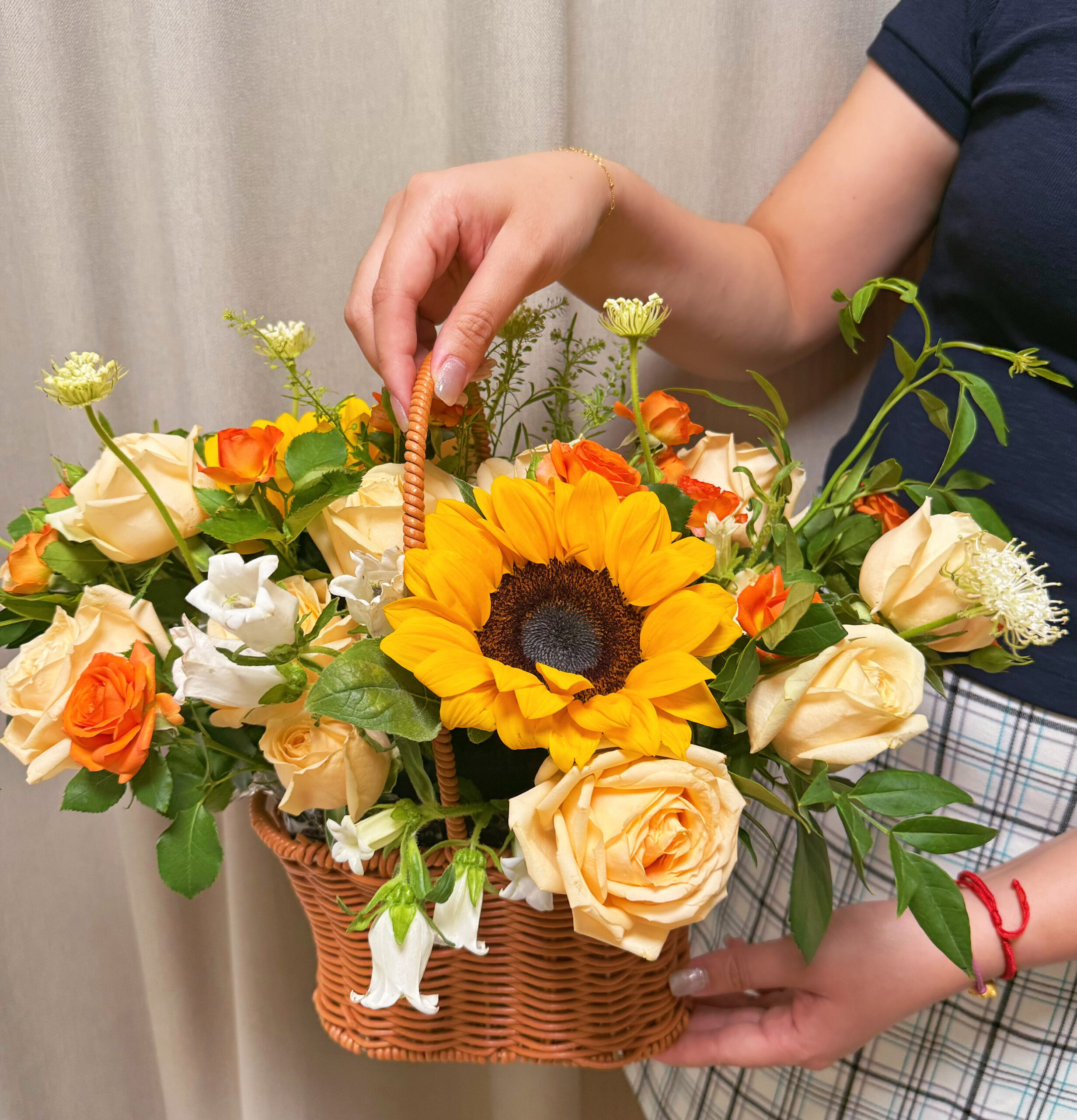 Sunflower Basket 2