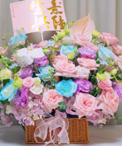 Pastel Dreams Grand Opening Basket (Without Stand)